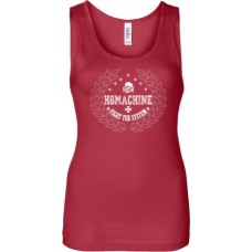 H8MACHINE "Fight The System" Girl Tank Red